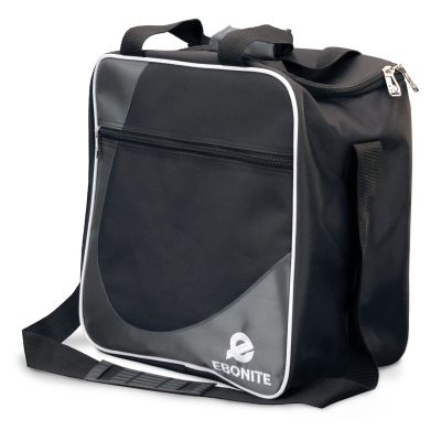 Ebonite Basic Single Tote Bowling Bag (Grey)