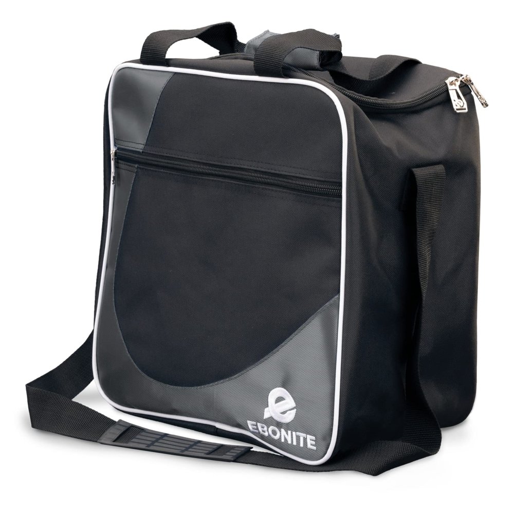Ebonite Basic Single Tote Bowling Bag (Grey)