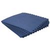 HTTMT- 8X(32 Sqft) Blue Gym Floor Mat 24x24 EVA Foam Interlocking Exercise Fitness Puzzle Floor Gym Yoga Mat Workout Pad [P/N: MTET-HOME012-8PC] view 3
