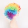Curly Afro Wigs 4 Pcs Halloween Clown halloween props wig Costume Wig Holiday Halloween Rainbow Wig view 3