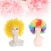 Curly Afro Wigs 4 Pcs Halloween Clown halloween props wig Costume Wig Holiday Halloween Rainbow Wig view 4