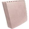 HTTMT- 12X(48 Sqft) Pink Gym Floor Mat 24x24 EVA Foam Interlocking Exercise Fitness Puzzle Floor Gym Yoga Mat Workout Pad [P/N: MTET-HOME012-12PC] view 2
