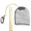 KUFA Sports Tower Style Vinyl Coated Prawn Trap with 5/16x400' Composited Sinking Line, Bait Bag, Harness & Yellow Float Combo (CT79+PBM38Y+HA2) view 4