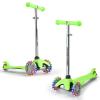 Scooter for Kids Ages 3-5 with Flash Wheels, Kids Scooter 4 Adjustable Height, Toddler Scooter, Mini Kick Scooters for Children, 3 Wheel Scooter for Kids for Girls & Boys Learn to Steer view 1