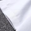 Men's Solid Short Sleeve Oxford Shirt Lightweight Summer Regular Fit Shirt Casual Slim Button Down Dress Shirts (White,XX-Large) view 3