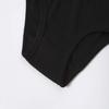 Winging Day Packs of 6 Big Girls Panties Solid Black Underwear Size 16 view 4