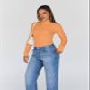 Trendy Queen Women's Turtleneck Long Sleeve Shirts Spring Fashion BasicThermal Underwear Tops Winter Clothes 2026 Orange XL view 3