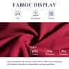 Golf Polo Shirts for Men Lightweight Color Block Short Sleeve Shirt Casual Slim Fit Athletic Tennis T-Shirt (Red,Large) view 4