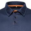 Maiyifu-GJ Men's Regular Fit Short Sleeve Polo Shirt Slim Fit Button Down Golf Shirts Classic Basic Casual Solid Soft T Shirt (Dark Blue,XX-Large) view 2
