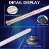 Dueling light saber , Motion Control Light Sabers for Adults,Smooth Swing Light Saber with 16 Sound Fonts ,RGB 12 Colors Changeable, Metal Hilt for Halloween Cosplay Party, Xmas Gift, Rose Gold,S9 view 2