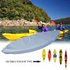 Universal Kayak Covers, UV Protection Canoe Cover 420D Oxford Protection Storage Dustproof Cover UV Protection Sunblock Shield for Fishing Boat Kayak Canoe,Gray,Fit 3.6to4m view 3