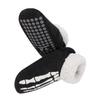 JIAHG Winter Thermal Polar Fleece Lining Non-Slip Slipper Socks Luminous Foot Skeleton Printed Warm Sherpa Indoor House Slippers view 2