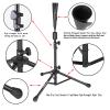 BaseGoal 7'7' Baseball Softball Practice Net,Baseball Backstop,with Batting Tee,for Hitting Pitching Batting Catching with Bow Frame,Bonus Strike Zone (Red-B) view 3