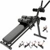 ComMax Adjustable Abs Workout Equipment Folding Sit Up Bench for Men and Women Foldable Incline Slant Exercise Bench for Home Gym with Full Body Strength Training Fitness Machine view 1
