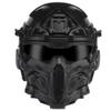 Bvawtrs Tactical Airsoft Helm Built-in Headset Anti-Fog Fan Assault Helmet Removable Mask Paintball Equipment Protect Helm view 1