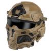 Bvawtrs Tactical Airsoft Helm Built-in Headset Anti-Fog Fan Assault Helmet Removable Mask Paintball Equipment Protect Helm view 2