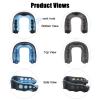 2Pack Football Mouth Guard with Strap, Soft Mouth Guard Football for Youth & Adult, Sports Mouthguard for Rugby, Hockey, Basketball, Boxing, MMA, Lacrosse view 3