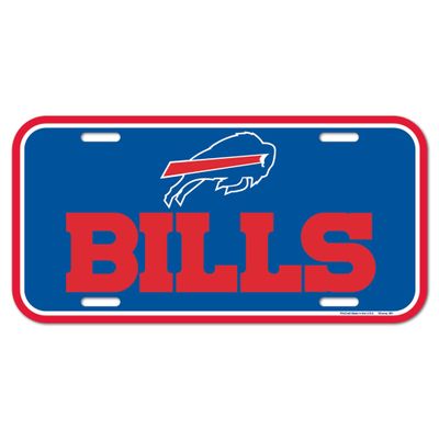 WinCraft Buffalo Bills Team Logo Plastic License Plate