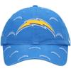 '47 Women's Powder Blue Los Angeles Chargers Confetti Clean Up Adjustable Hat view 2