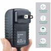 Jantoy 6V AC/DC Adapter for Fitness Quest Balance 5K 5200 5K 6100 5K 5100 NB9000 NB 9000 Bike Vital Fitness MB 251 MB 351 Exercise Bike, PROFORM EXPF-8004, Reebok RB 345 RB 310 Bike DC6V Power view 3