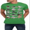 J's Retro Sneakers Image T Shirt to Match Js, Artwork Takes cues from Jordans Inspired colorways 1 2 3 4 5 6 11 12 13 Green view 1