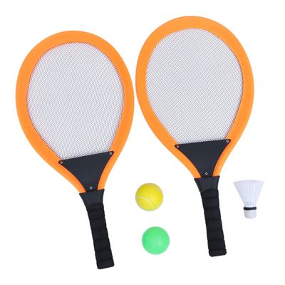 ibasenice Kids Badminton Racket Set with 2 Rackets and Balls Outdoor Sports Toys for Children Parent-Child Play and Fun Activities