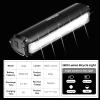 2600 Lumens Bike Lights,USB Rechargeable Bicycle Lights,Super Bright 5 LED Bike Lights for Night Riding,Waterproof Bike Headlight with Power Bank Function,4 Light Modes view 3