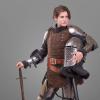 ARSBORUI Medieval Retro Leather Sword Frog, Adjustable Protective Sword Frog Case Simple Sword Belt Holder, Universal Rapier Leather Holster Cosplay Props Sword Costume Accessory (Brown) view 4