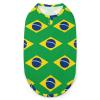 Brazil Flag Pet Clothing Cat Dog Pet Vest Warm Coat Shirt view 1