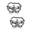 BESTOYARD 2pcs Venetian Party Masks Corbatas Para Hombres Retro Masquerade Costume Decor Carnival Party Masks Half Face Masks Miss Clothing Items With view 1