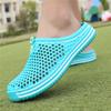 MDPCX Women's Garden Clogs Breathable Shoes Bathing Shoes Beach Shoes Water Shoes Footwear Slippers Walking Shoes Home Travel Shoes Azure view 4