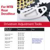 B Gap Adjustment Tool for SRAM Eagle AXS 12 Speed Chaingap Rear Derailleur, for SRAM Eagle 52T / 50T Cassettes 12 Speed, for MTB Eagle GX,NX,XX1,X01 view 2