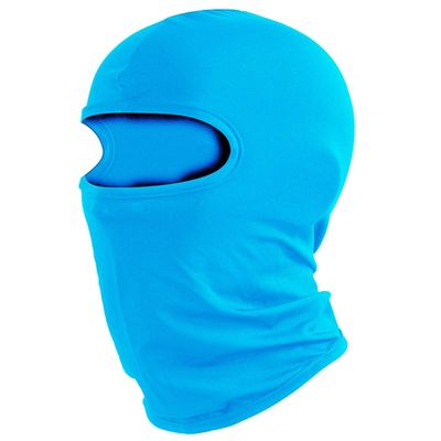 Balaclava Ski Mask Head Mask Full Face Mask Windproof Face Cover Sun UV Protection Scarf Men Women Outdoor Sport Cycling Cap (Blue)