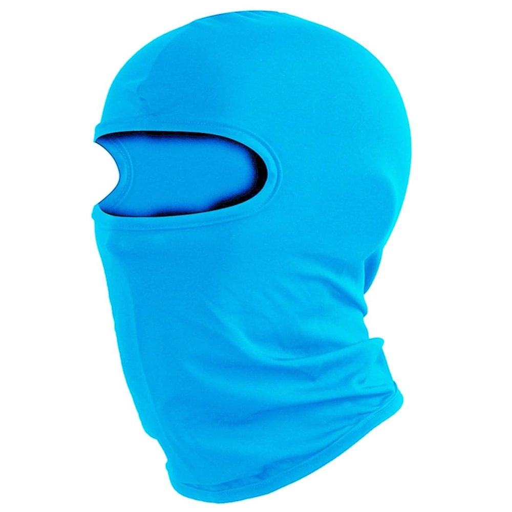 Balaclava Ski Mask Head Mask Full Face Mask Windproof Face Cover Sun UV Protection Scarf Men Women Outdoor Sport Cycling Cap (Blue)