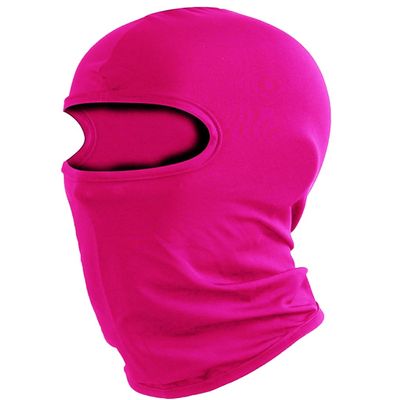 Balaclava Ski Mask Head Mask Full Face Mask Windproof Face Cover Sun UV Protection Scarf Men Women Outdoor Sport Cycling Cap (Light Red)