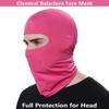 Balaclava Ski Mask Head Mask Full Face Mask Windproof Face Cover Sun UV Protection Scarf Men Women Outdoor Sport Cycling Cap (Light Red) view 2