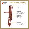 BlazingPaws Vibrania Pony Headstall in Super Soft Premium Leather and Solid Brass Hardware (Pony Size, Stitched Browband, Tan) view 4