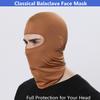 Balaclava Ski Mask Head Mask Full Face Mask Windproof Face Cover Sun UV Protection Scarf Men Women Outdoor Sport Cycling Cap (Brown) view 2