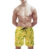 Corn Cobs Men's Swimming Trunks Shorts Drawstring Quick Dry Beach Printed view 2