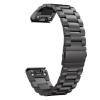 SKM Watchband Strap for Garmin Fenix 7 7X 7S 6 6X Pro 5 5XPlus 3HR Quick Release Stainless Steel Watch Easyfit 26 20 22MM Wrist Band (Color : Black 2, Size : 20mm Fenix 7S) view 1