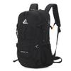 Bseash 40L Waterproof Hiking Backpack with Rain Cover, Outdoor Sport Travel Bag Daypack for Camping Climbing Skiing Cycling (Black) view 1