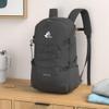 Bseash 40L Waterproof Hiking Backpack with Rain Cover, Outdoor Sport Travel Bag Daypack for Camping Climbing Skiing Cycling (Black) view 2