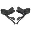 Emoshayoga Bike Shifter Levers , Aluminum Alloy 7 8 9 Speed Shifter Brake Lever Set Non Slip Ergonomic for Road Bikes view 2