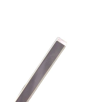 YONGERN 100mm Long 3/4/5/8/10/15/20/25/30mm Side Length Acrylic Square Rod Transparent Stick Bar Solid Baton Clear Cudgel Club Customize (Size : Customized)
