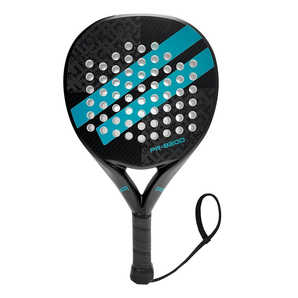 ianoni Paddle Tennis Racket Carbon Fiber Surface with EVA Memory Flex Foam Core POP Padle Racquts (S-Blue)