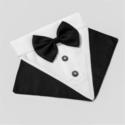 Bandanas For Dogs Pet Dog Cat Bandanas Gentleman Scarf Bow Tie Collar Bowtie Wedding Suit Decoration Pet Grooming Accessories 1Pcs 02 L