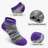 Auranso 12 Pairs Boy Athletic Ankle Socks Girl Low Cut Sock Multicolor01 12-16 Years view 4