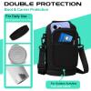 64OZ Vacuum Insulated Water Bottle - Keep Hot Cold Vacuum Flasks with Straw & Spout Lids, Paracord Handle, Water Bottler Carrier Holder & Protective Cup Mat, 1.8L Stainless Steel Water Jug view 4
