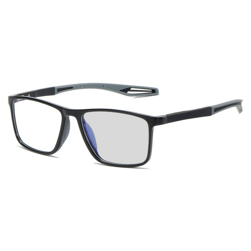 Melrose Photochromic sports glasses men and women outdoor sports non-slip anti-ultraviolet Safety glasses (grey, 0, multiplier_x)