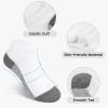 Auranso 12 Pairs Boy Athletic Ankle Socks Girls Low Cut Sock Multicolor02 9-12 Years view 4